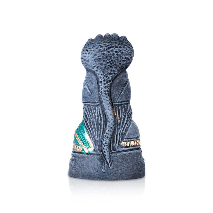 Karumariamman Statue Clay Golu Bommai - 9 X 4.75 Inches | Navaratri Golu Gombe/ Giri Golu Doll/ Navratri Decor