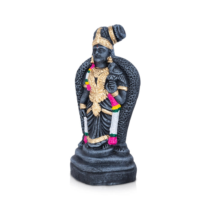 Andal Clay Stone Finish Golu bommai - 10 x 4 Inches | Giri Golu Doll/ Navaratri Golu Bomma/Dasara Bommalu