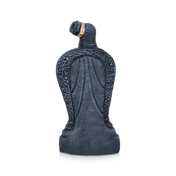 Andal Clay Stone Finish Golu bommai - 10 x 4 Inches | Giri Golu Doll/ Navaratri Golu Bomma/Dasara Bommalu