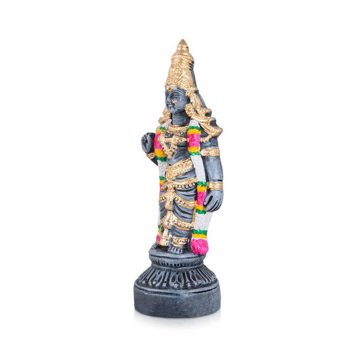 Meenakshi Clay Golu Bommai - 12 x 4 Inches | Giri Golu Doll/ Navaratri Golu Bomma/Gombe/Bommai