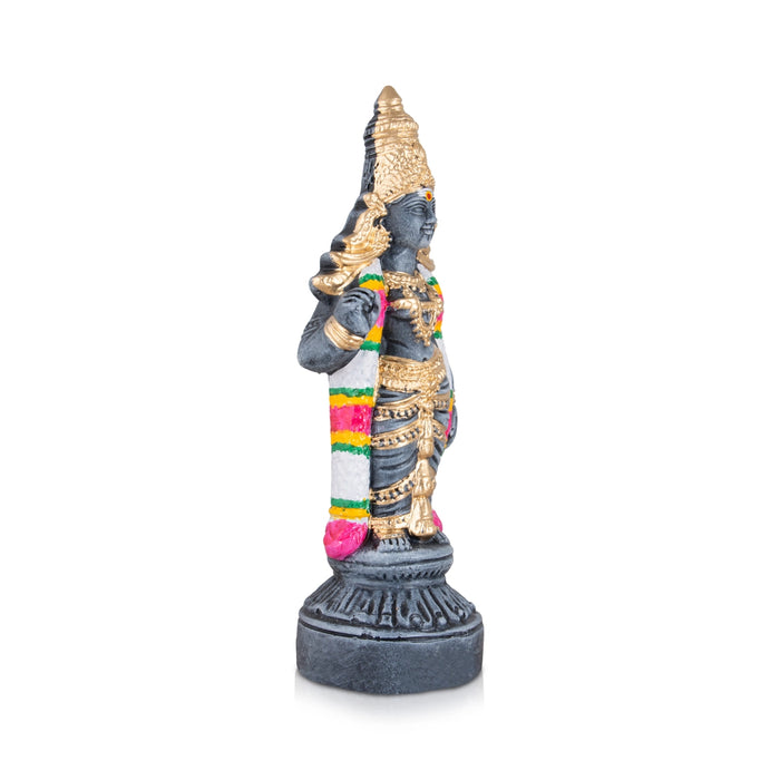 Meenakshi Clay Golu Bommai - 12 x 4 Inches | Giri Golu Doll/ Navaratri Golu Bomma/Gombe/Bommai