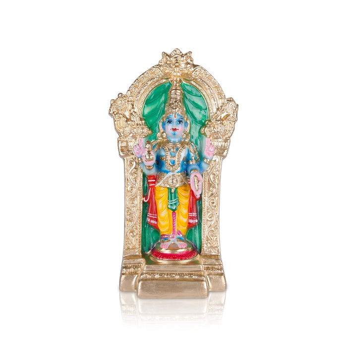 Dhanvantari Paper Mache Golu Bommai - 16 x 9 Inches | Giri Golu Doll/ Navaratri Golu Bomma/ Gombe/ Bommai