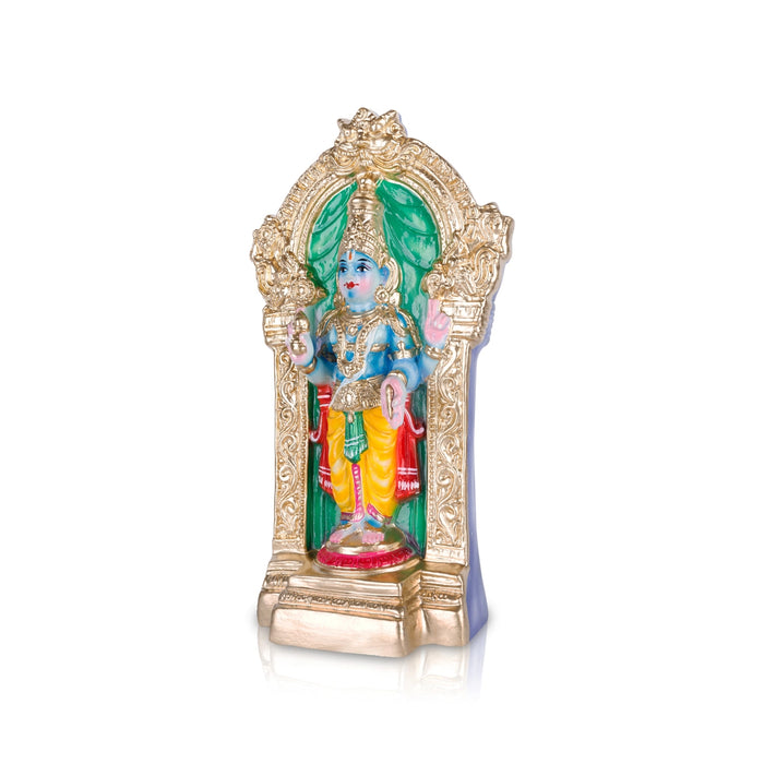 Dhanvantari Paper Mache Golu Bommai - 16 x 9 Inches | Giri Golu Doll/ Navaratri Golu Bomma/ Gombe/ Bommai