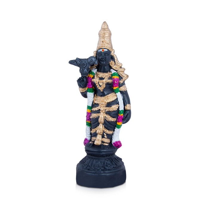 Meenakshi Kalvetu Stone Finish Clay Golu Bommai - 12 x 5 Inches | Giri Golu Bomma/ Navaratri Kolu Bommalu