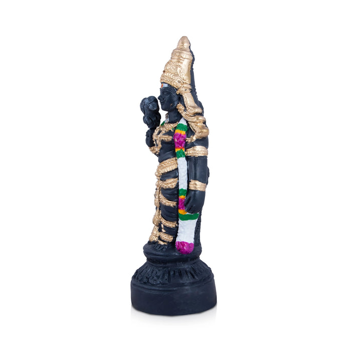 Meenakshi Kalvetu Stone Finish Clay Golu Bommai - 12 x 5 Inches | Giri Golu Bomma/ Navaratri Kolu Bommalu