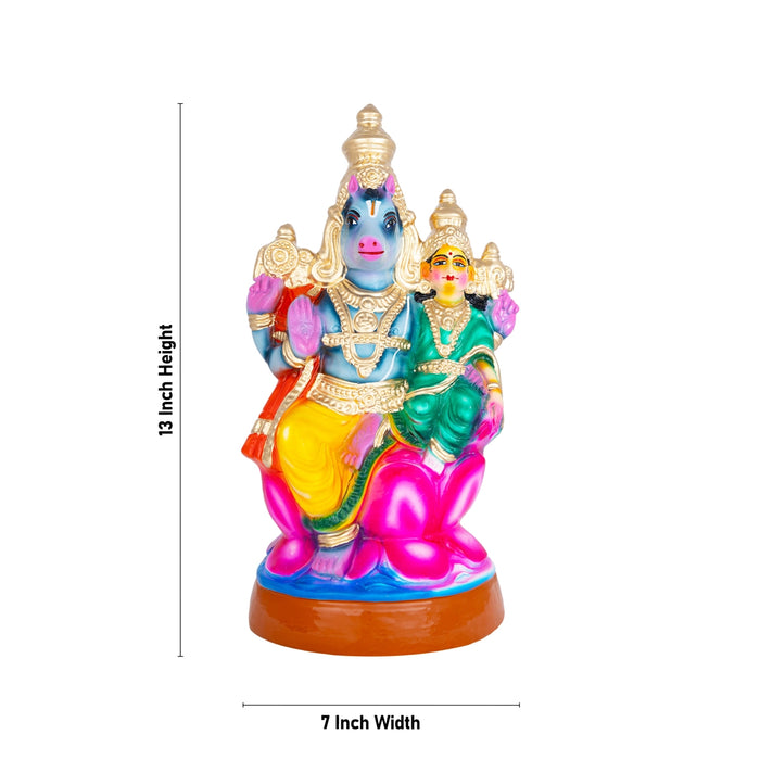 Lakshmi Varahar Paper Mache Golu Bommai - 13 x 7 Inches | Giri Golu Doll/ Navaratri Golu Bomma/Gombe/Bommai