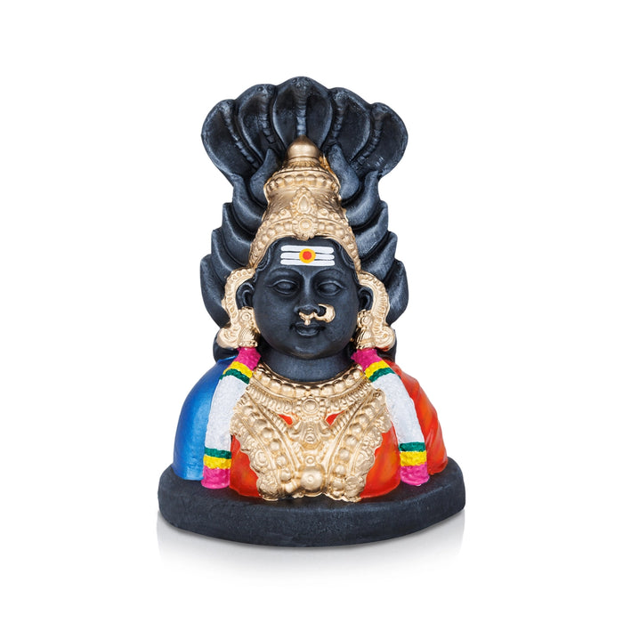 Mariamman Clay Stone Finish Golu Bommai - 13 x 9.5 inches | Giri Golu Doll / Navaratri Golu Bomma/ bommalu