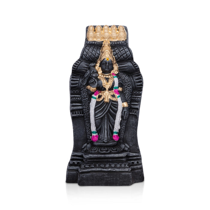 Gopuram Meekashi Clay Golu Bommai Set - 11 x 5.5 Inches | Giri Golu Doll/ Navaratri Golu Bomma/Bommai