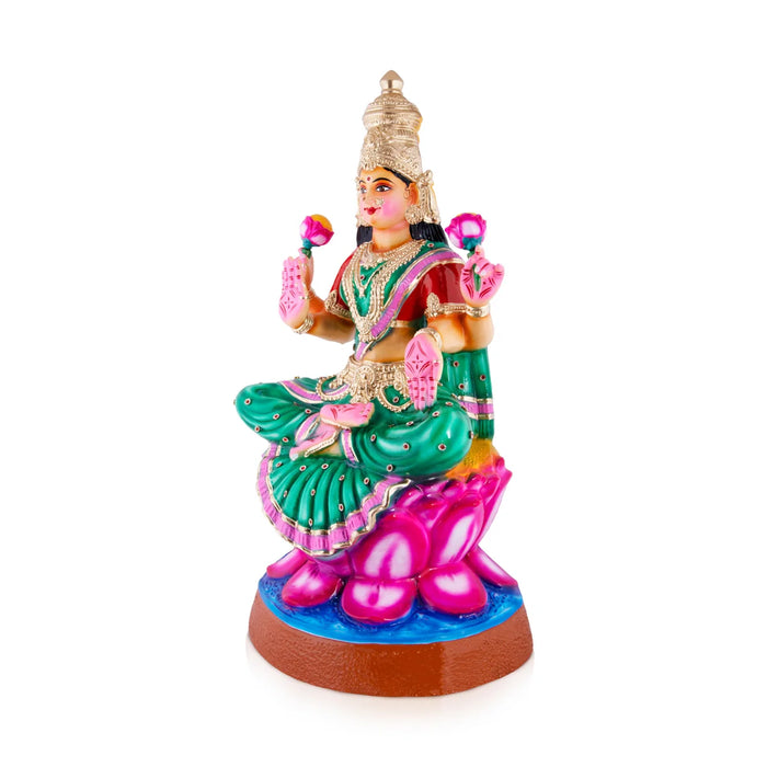 Lakshmi Paper Mache Golu Bommai - 32 x 16 Inches | Giri Golu Doll/ Navaratri Golu Bomma/Gombe/Bommai