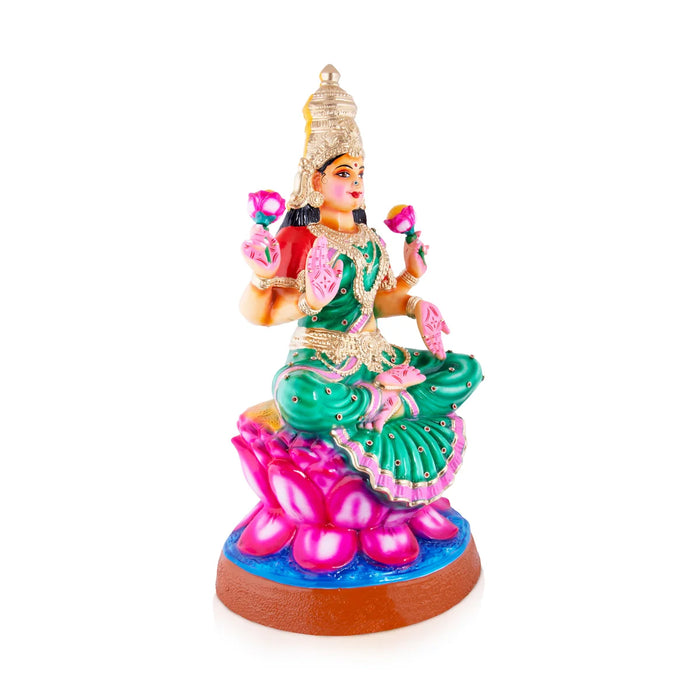 Lakshmi Paper Mache Golu Bommai - 32 x 16 Inches | Giri Golu Doll/ Navaratri Golu Bomma/Gombe/Bommai