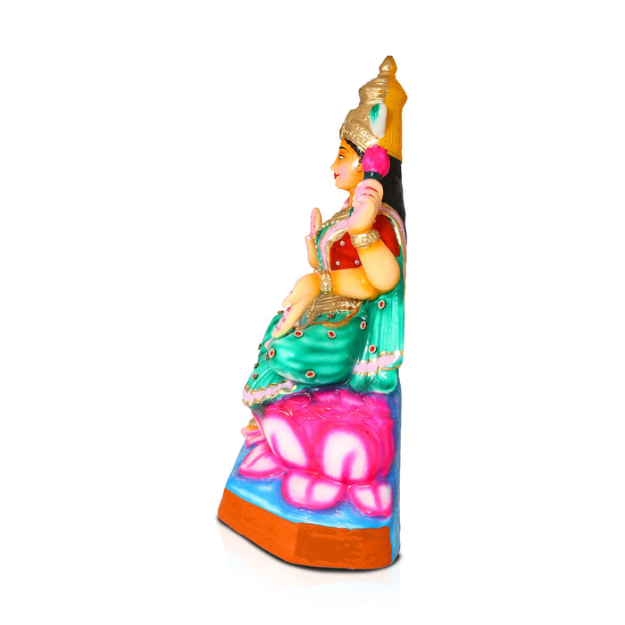 Lakshmi Paper Mache Golu Bommai - 21 x 10 Inches | Giri Golu Doll/ Navaratri Golu Bomma/Gombe/Bommai