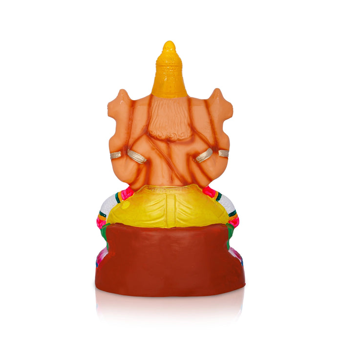 Ahobilam Narasimha Idol Clay Golu Bommai- 14 X 9 Inches | Navaratri Golu Gombe/ Giri Golu Doll/ Navratri Decor