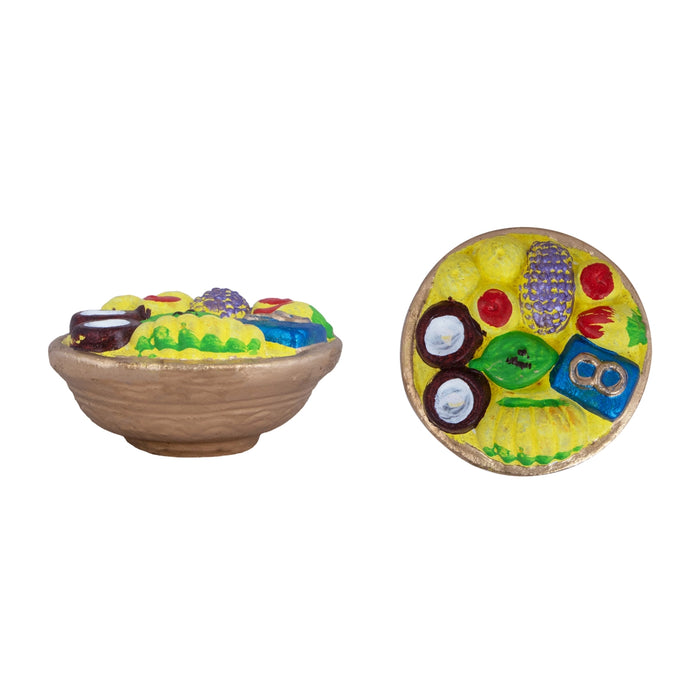 Varalakshmi Pooja Clay Golu bommai Set - 10 x 4.5 Inches | Giri Golu Doll/ Gombe/ Navaratri Kolu Bommai