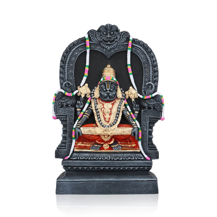 Yoga Narasimhar Clay Golu Bommai - 13 Inches | Giri Golu Doll/ Navaratri Golu Bomma/Gombe/Bommai