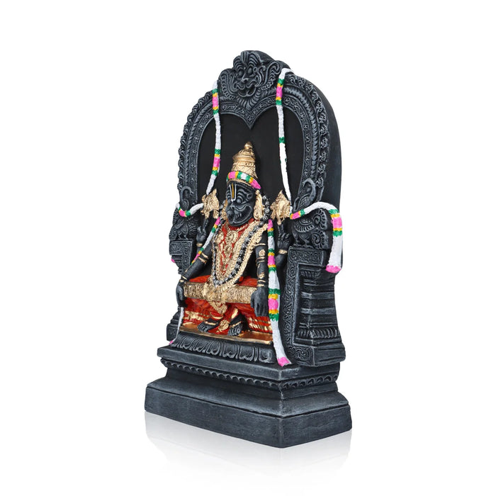 Yoga Narasimhar Clay Golu Bommai - 13 Inches | Giri Golu Doll/ Navaratri Golu Bomma/Gombe/Bommai