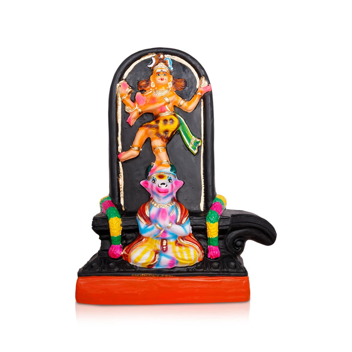 Shiv Ling Murti Pradosham Paper Mache Golu Bommai- 15 X 12 Inches | Giri Golu Doll/Navaratri Gombe/Navratri Décor