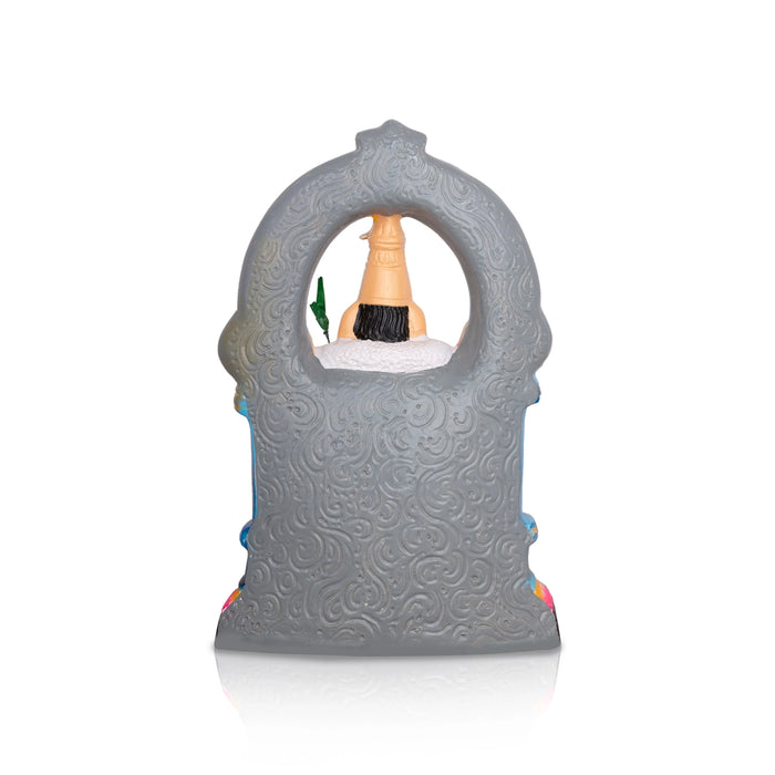 Kamakshi Idol Paper Mache Golu Bommai - 12 X 8 Inches | Navaratri Golu Gombe/ Giri Golu Doll/ Navratri Decor