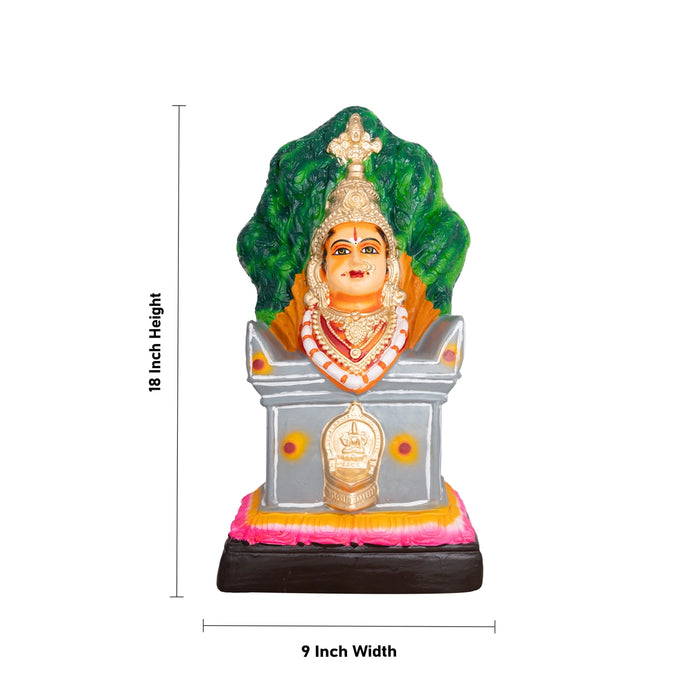 Tulasi Devi Paper Mache Golu Bommai - 18 X 9 Inches | Giri Golu Doll/ Navaratri Gombe/ Navratri Décor