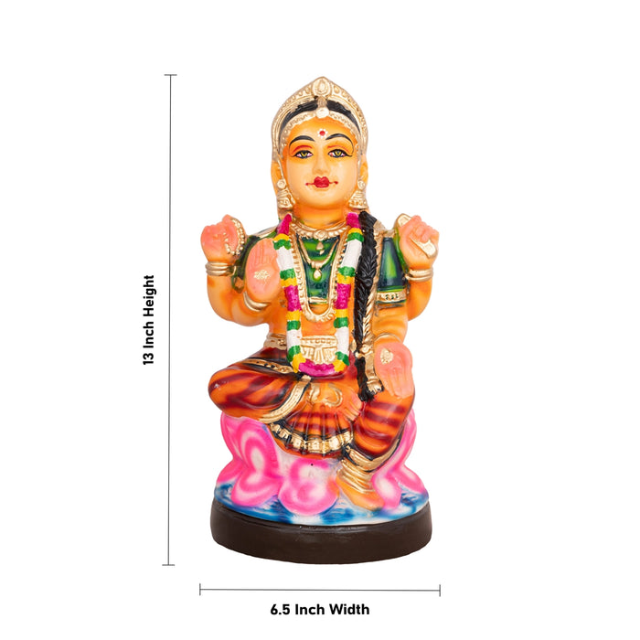 Balambigai Statue Paper Mache Golu Bommai - 13 X 6.5 Inches | Giri Golu Doll/ Navaratri Gombe/ Navratri Décor