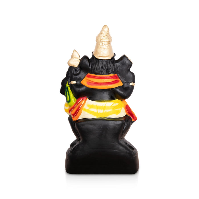 Lakshmi Narasimha Idol Paper Mache Golu Bommai- 10 X 5 Inches | Giri Golu Doll/ Navaratri Gombe/Navratri Décor