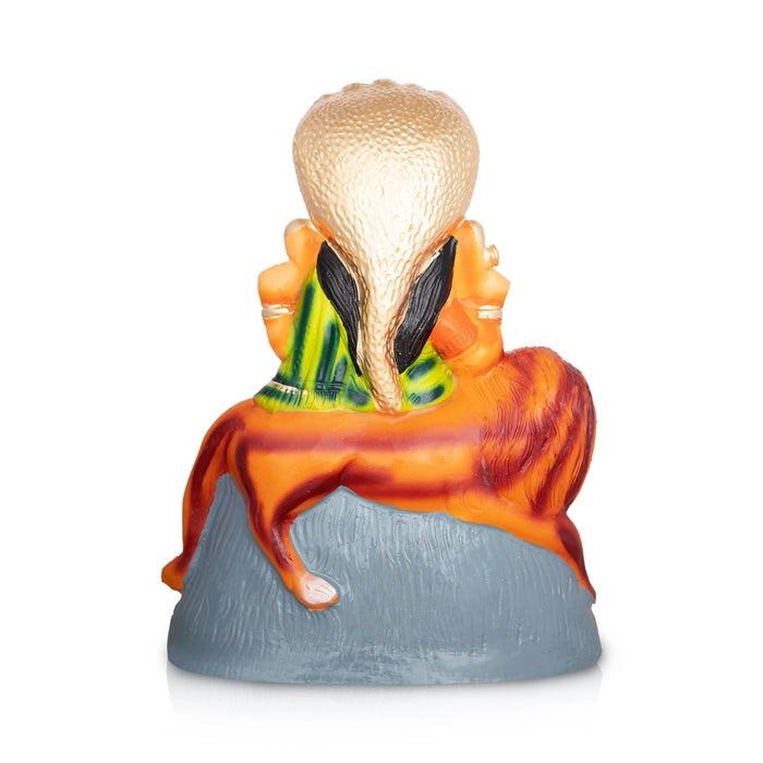 Pratyangira Devi Paper Mache Golu Bommai - 14 X 9.5 Inches | Giri Golu Doll/ Navaratri Gombe/ Navratri Décor