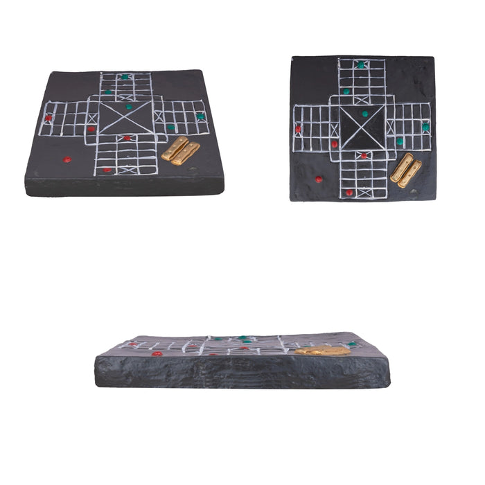 Thayam Game Clay Golu Bommai Set - 5 X 4 Inches | Navaratri Golu Gombe/ Giri Golu Doll/ Navratri Decor