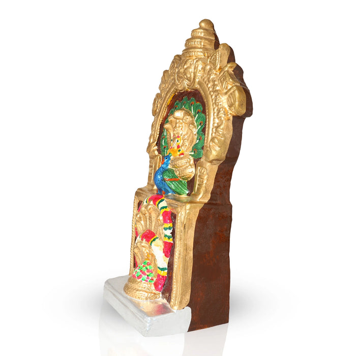 Kukke Subramanyar Clay Golu Bommai - 14 x 8 Inches | Giri Golu Doll/ Navaratri Golu Bomma/Gombe/Bommai