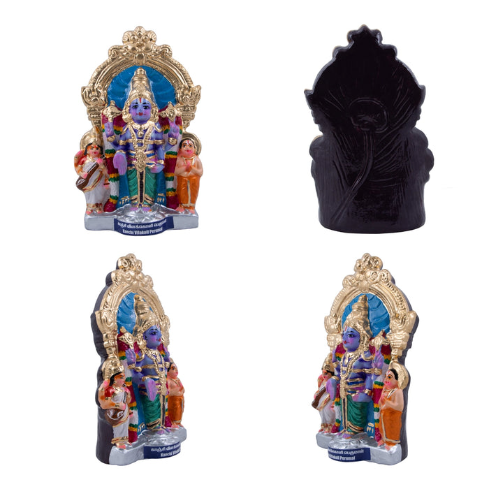 Kanchi Divya Desham Clay Golu Bommai Set - 12 x 6.5 Inches | Giri Golu Doll/ Navaratri Golu Bommalu/Bommai