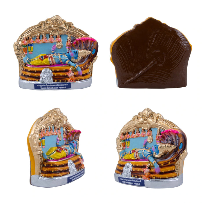 Kanchi Divya Desham Clay Golu Bommai Set - 12 x 6.5 Inches | Giri Golu Doll/ Navaratri Golu Bommalu/Bommai