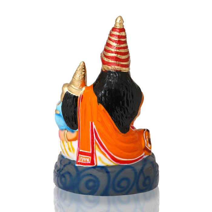 Annamalai Perumal Thalattu Clay Golu Bommai Set - 10 x 7 Inches | Giri Golu Doll/ Navaratri Golu Bomma/Gombe