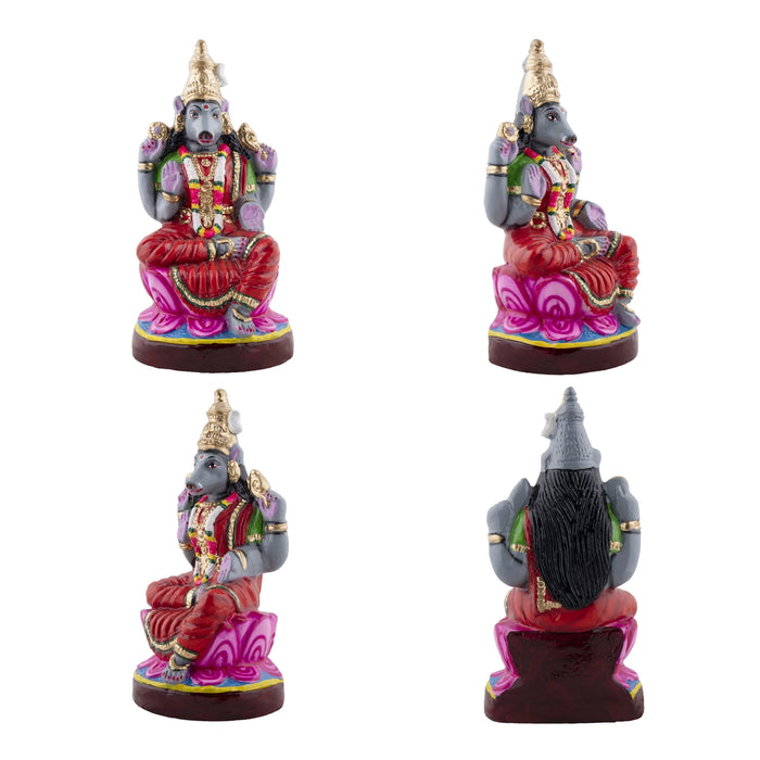 Ashta Varahi Paper Mache Golu Bommai Set - 13 x 9 Inches | Giri Golu Doll/ Navaratri Golu Bomma/Gombe/Bommai