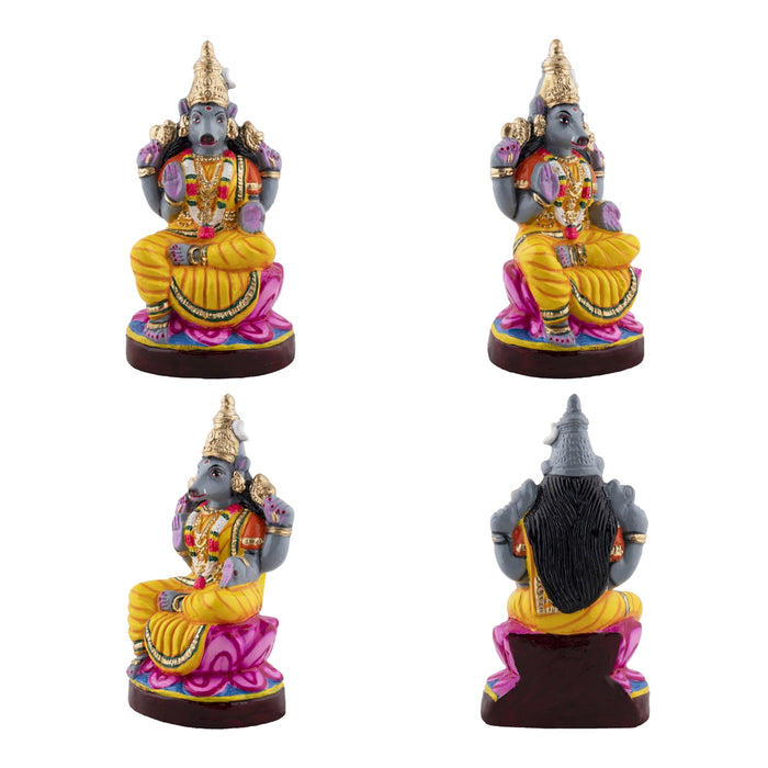 Ashta Varahi Paper Mache Golu Bommai Set - 13 x 9 Inches | Giri Golu Doll/ Navaratri Golu Bomma/Gombe/Bommai