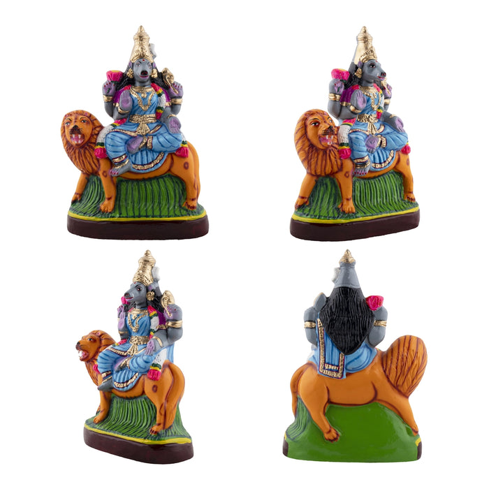 Ashta Varahi Paper Mache Golu Bommai Set - 13 x 9 Inches | Giri Golu Doll/ Navaratri Golu Bomma/Gombe/Bommai