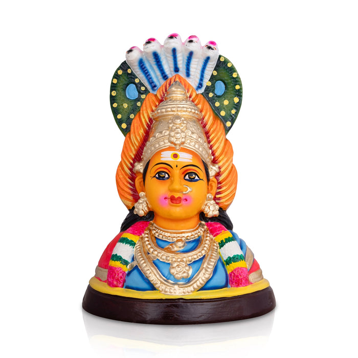 Sirasu Amman Clay Golu Bommai - 12 x 8 Inches | Giri Golu Doll/ Navaratri Golu Bomma/ Bommai