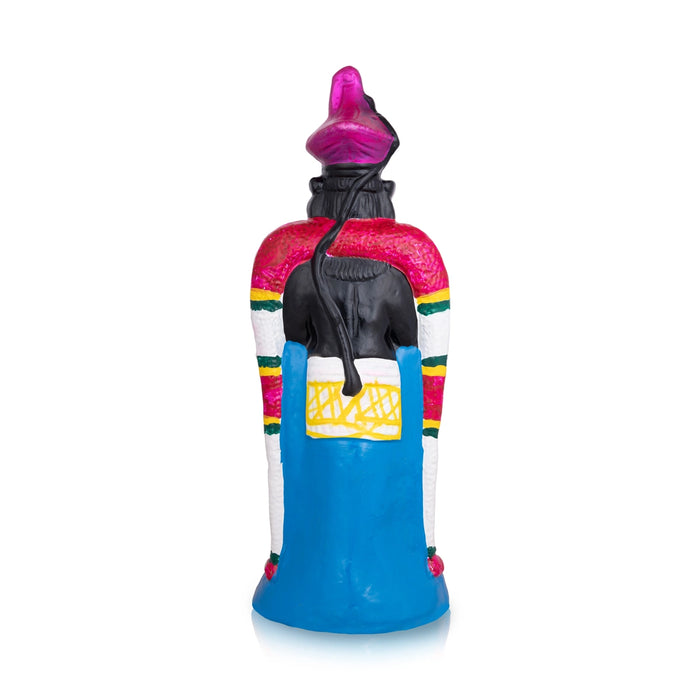 Namakkal Anjaneya Statue Clay Golu Bommai- 15 X 6 Inches | Navaratri Golu Gombe/ Giri Golu Doll/ Navratri Decor