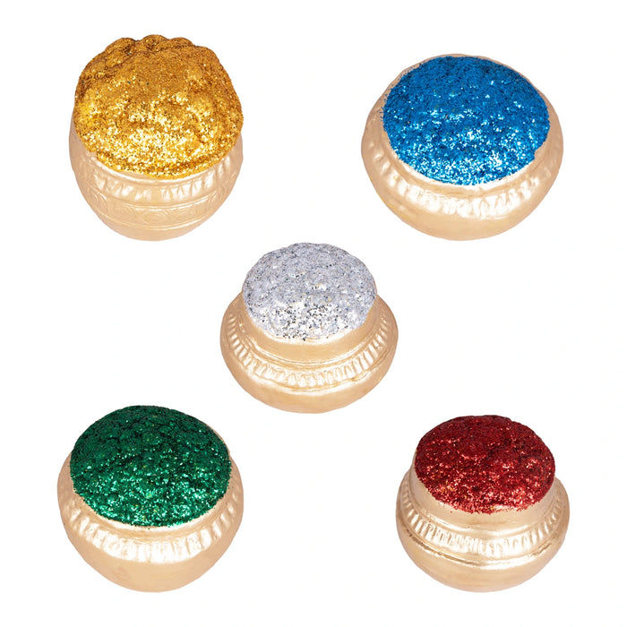 Kubera Lakshmi Statue Clay Golu Bommai Set- 12 X 7.5 Inches | Navaratri Golu Gombe/Giri Golu Doll/Navratri Decor