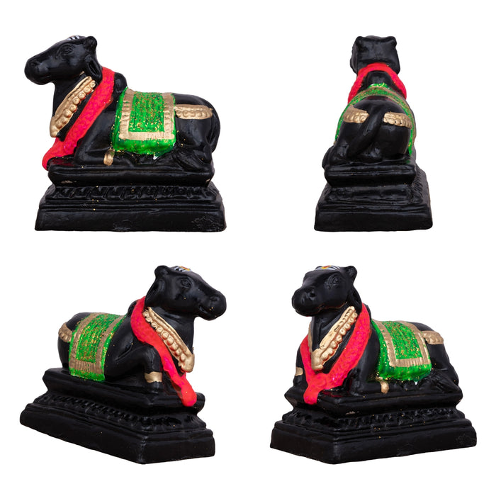 Shiv Ling Murti Annabhishekam Clay Golu Bommai Set - 8 X 3 Inches | Navaratri Golu Gombe/ Giri Golu Doll