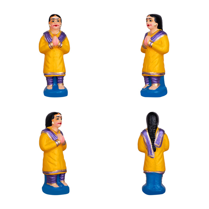 Shiv Ling Murti Pradosham Clay Golu Bommai Set - 11 X 7 Inches | Navaratri Golu Gombe/ Giri Golu Doll