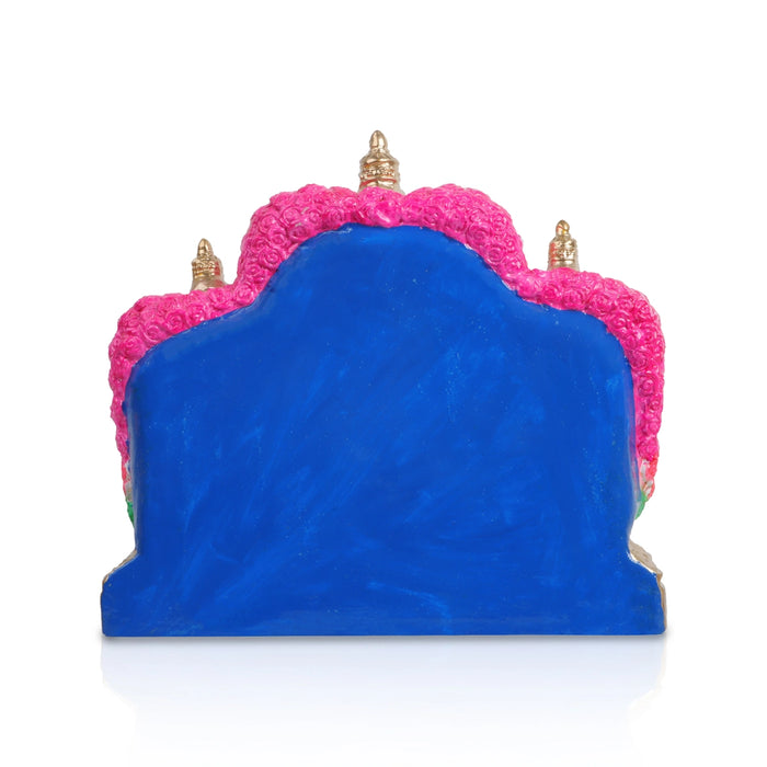 Pushpayagam Clay Golu Bommai Set - 10 x 10.5 Inches | Giri Golu Doll/ Navaratri Golu Bomma/ Gombe/ Bommai