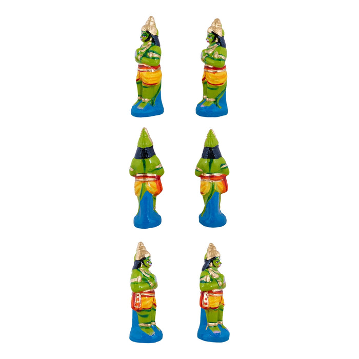 Thirupati Malai Clay Golu Bommai Set - 12 x 10 Inches | Giri Golu doll/ Navaratri Golu Bomma/ Dasara Doll
