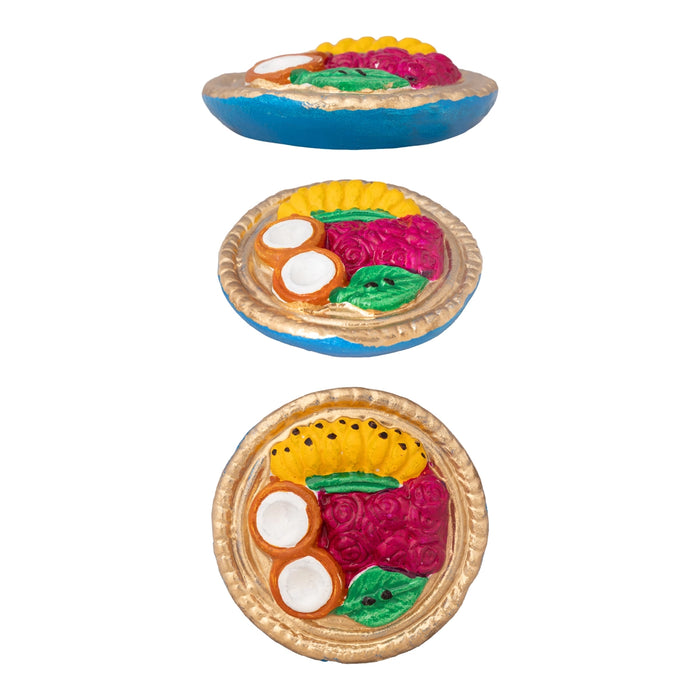 Vishwakarma Clay Golu Bommai Set - 13 x 10 Inches | Giri Golu doll/ Navaratri Kolu Bomma/ Dasara Doll/ Gombe