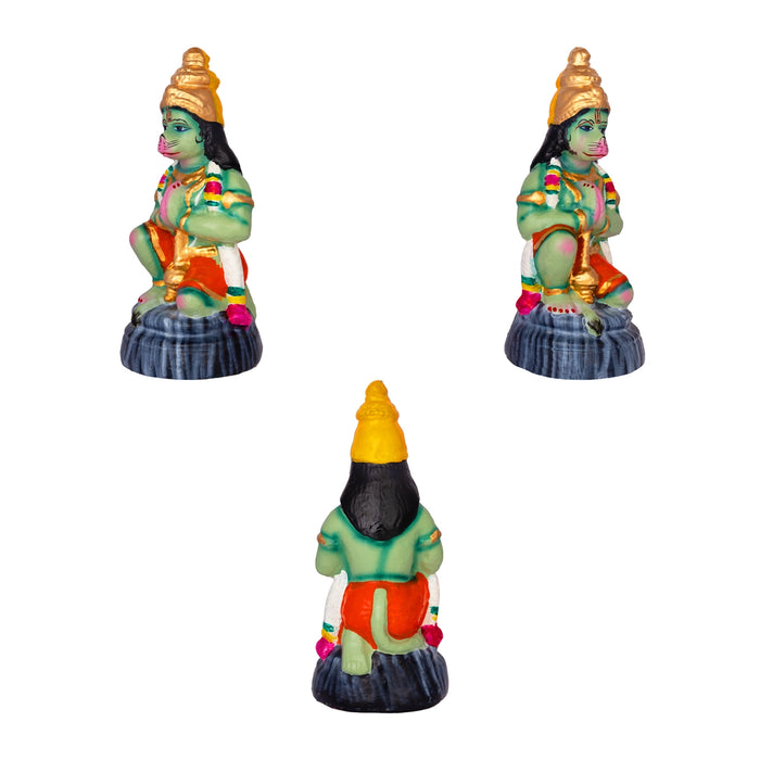 Ramar Clay Golu Bommai Set - 15 x 6.5 Inches | Giri Golu doll/ Navaratri Kolu Bomma/ Gombe/ Bommalu