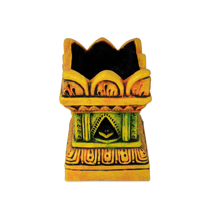 Tulasi Maadam Clay Golu Bommai - 10 x 5 Inches | Giri Golu Doll/ Navaratri Golu Bomma/Gombe/Bommai