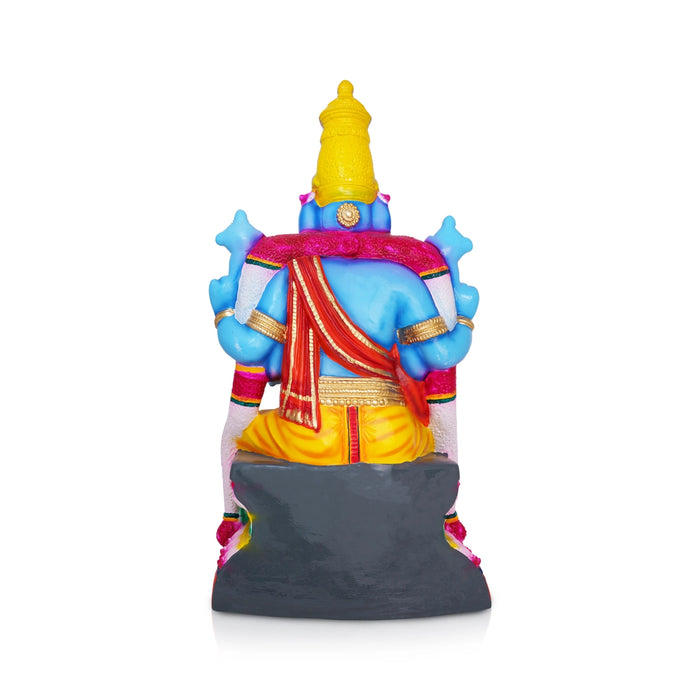 Dhanvantari Murti Paper Mache Golu Bommai - 25 X 13 Inches | Giri Golu Doll/ Navaratri Gombe/ Navratri Decor