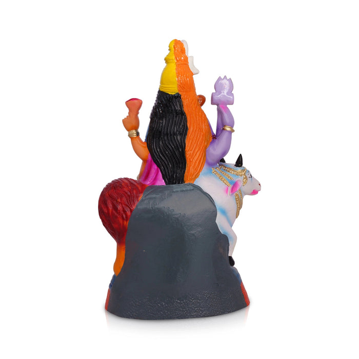 Arthanareeswarar Statue Paper Mache Golu Bommai- 16 X 8 Inches | Navaratri Gombe/Navratri Decor/ Giri Golu Doll