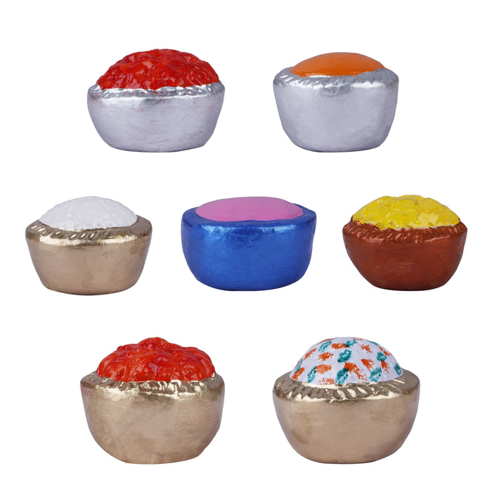 Maya Bazar Clay Golu Bommai Set - 10 Inches | Giri Golu Doll/ Navaratri Golu Bomma/ Bommai/ Gombe