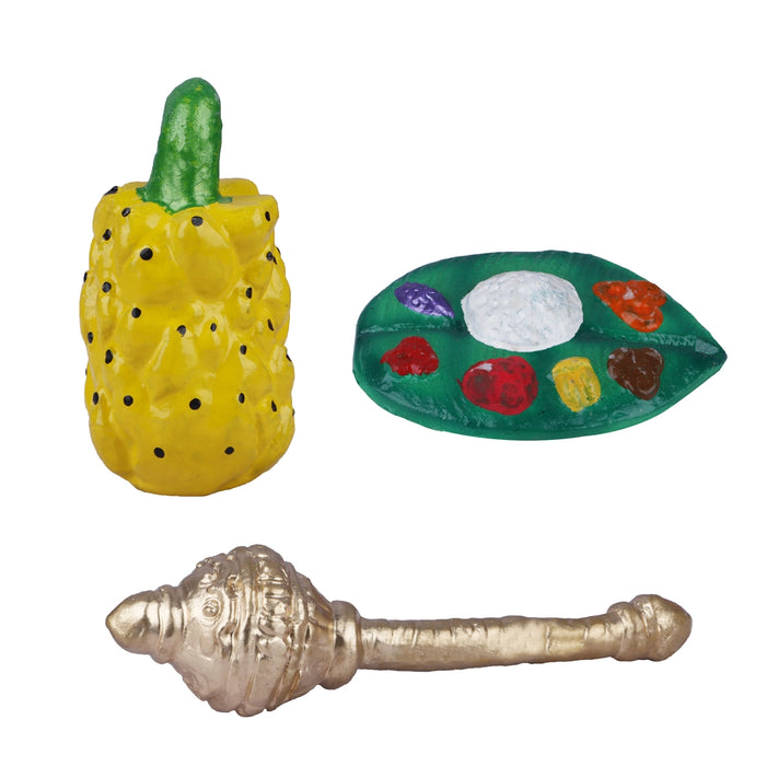 Maya Bazar Clay Golu Bommai Set - 10 Inches | Giri Golu Doll/ Navaratri Golu Bomma/ Bommai/ Gombe