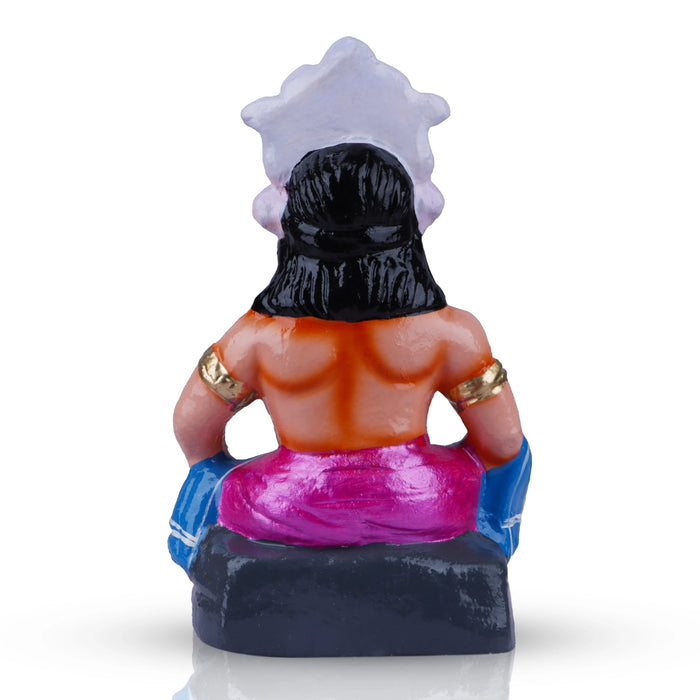 Maya Bazar Clay Golu Bommai Set - 10 Inches | Giri Golu Doll/ Navaratri Golu Bomma/ Bommai/ Gombe