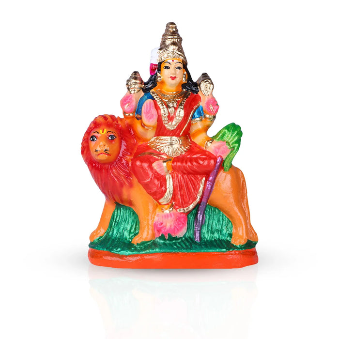 Rajeshwari Clay Golu Bommai - 10 x 6 Inches | Giri Golu Doll/ Navaratri Golu Bomma/Gombe/Bommai