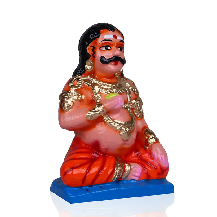 Maya Bazar Clay Golu Bommai Set - 7.5 Inches | Giri Golu Doll/ Navaratri Golu Bomma/Gombe/Bommai